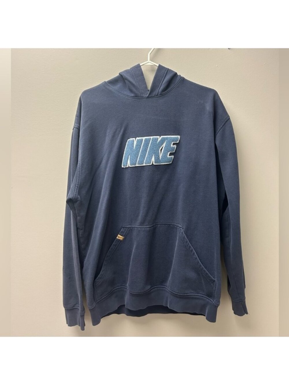 Vintage Nike Blue Pullover‎ Hoodie